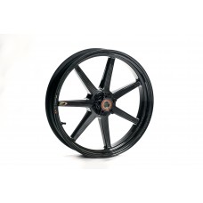 BST Mamba TEK 7 Spoke Carbon Fiber Front Wheel for the 2010+ MV Agusta 1090/R/RR and F4 (25mm axle) - 3.5 x 17
